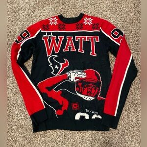 Women’s size small NFL JJ Watt Christmas Sweater